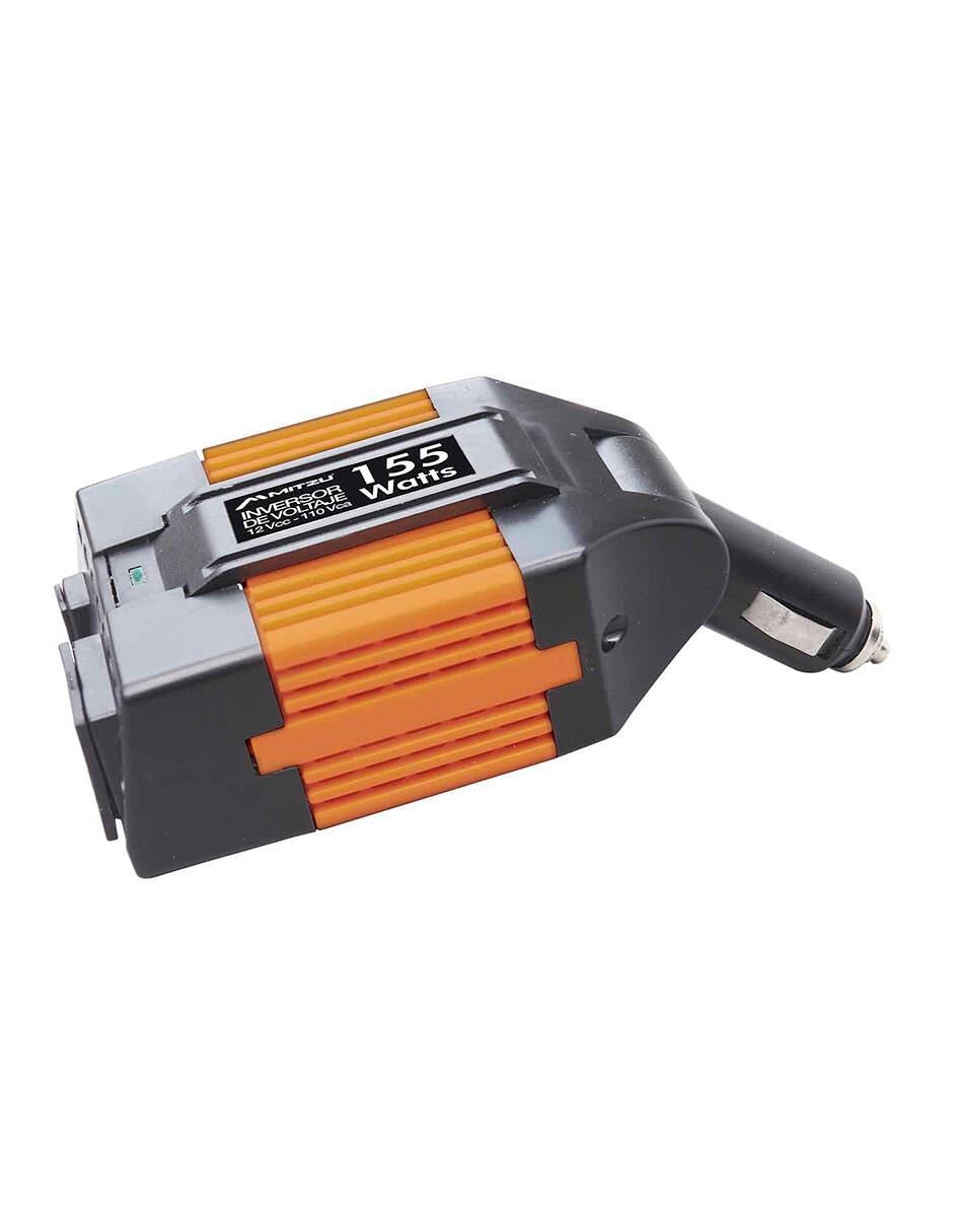 Inversor de Voltaje para Auto 155 W Inversor de Voltaje para Auto 155 W