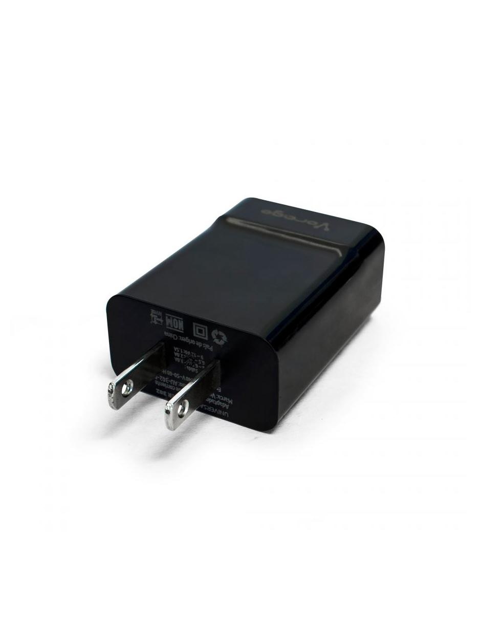 Mitzu® Cargador de auto con puertos USB y tipo C, de carga rápida 3 A