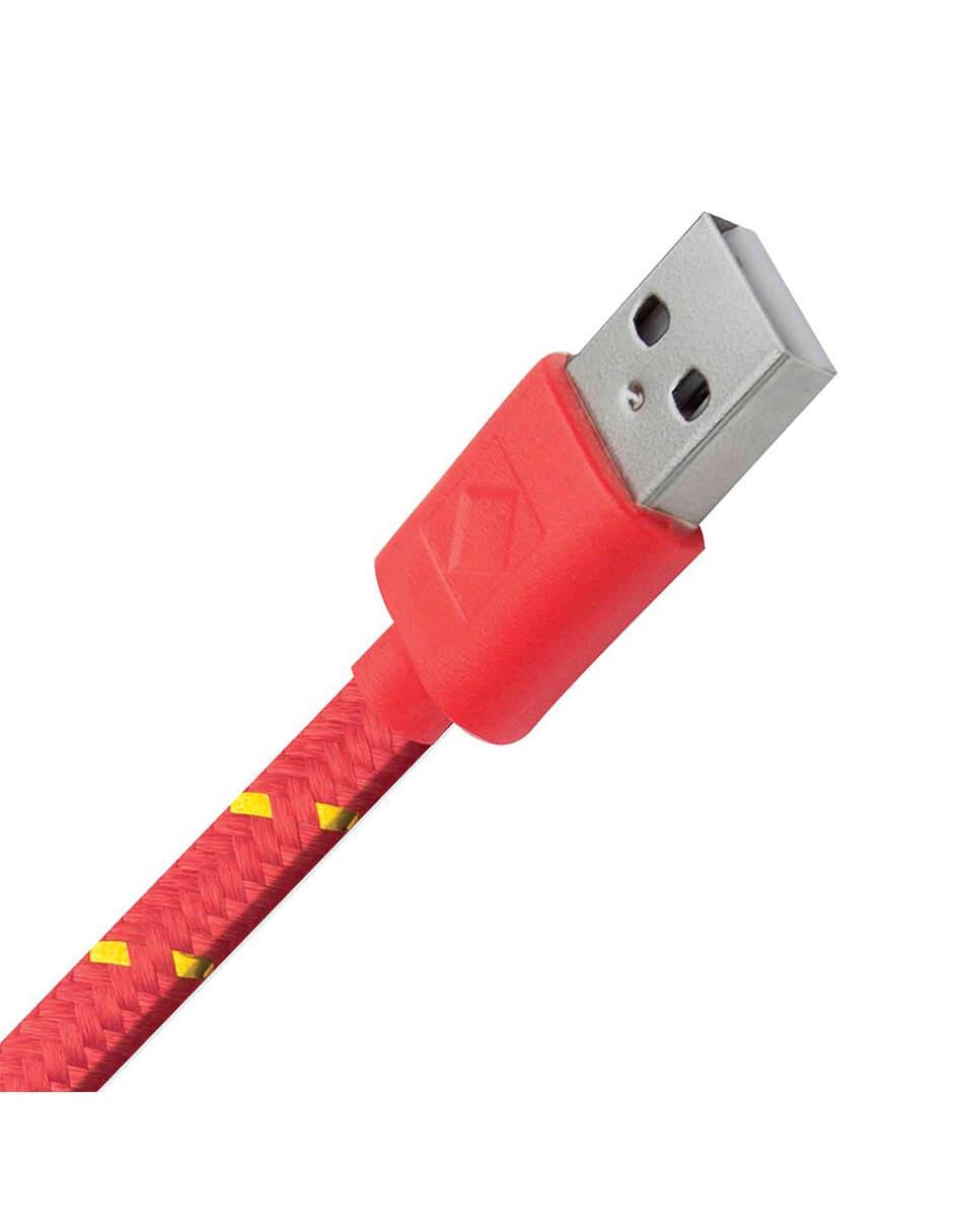 Cable Plano USB - Micro USB Green Leaf 2