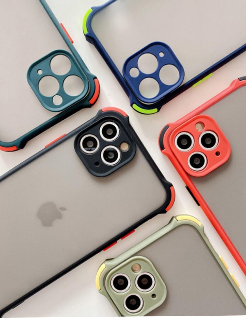 Funda para iPhone 12 Pro Max 6.7 Pulgadas Mate Esquinas Reforzadas 6