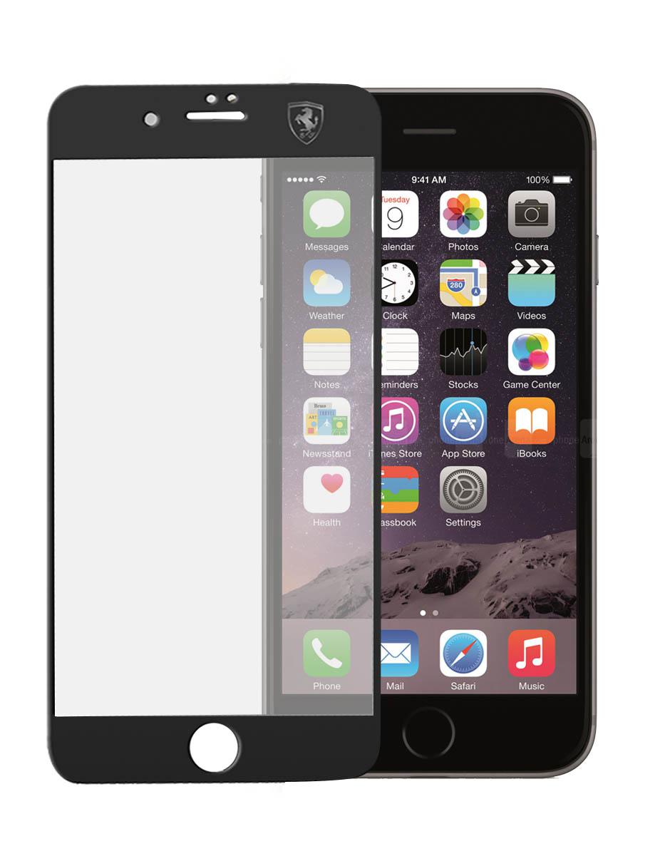 Mica Cristal Templado para iPhone SE, 6, 7, 8 Ferrari