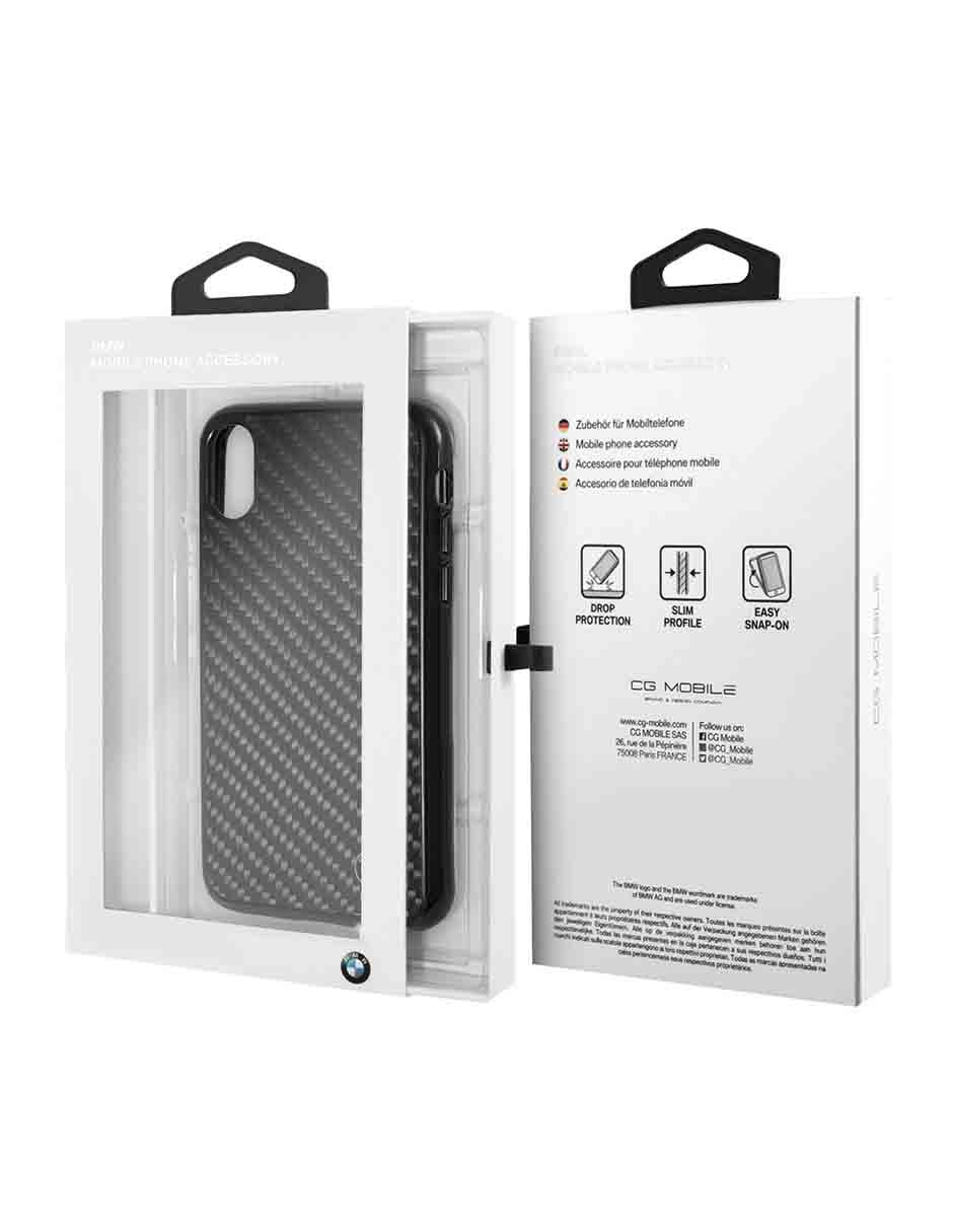 Funda iPhone X de fibra de carbono 3