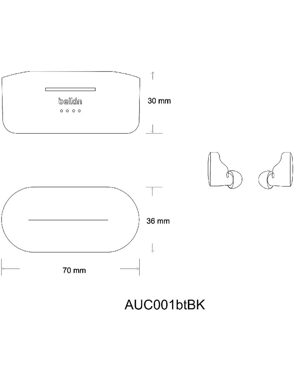 Audífonos True Wireless Soundform inalámbricos 7