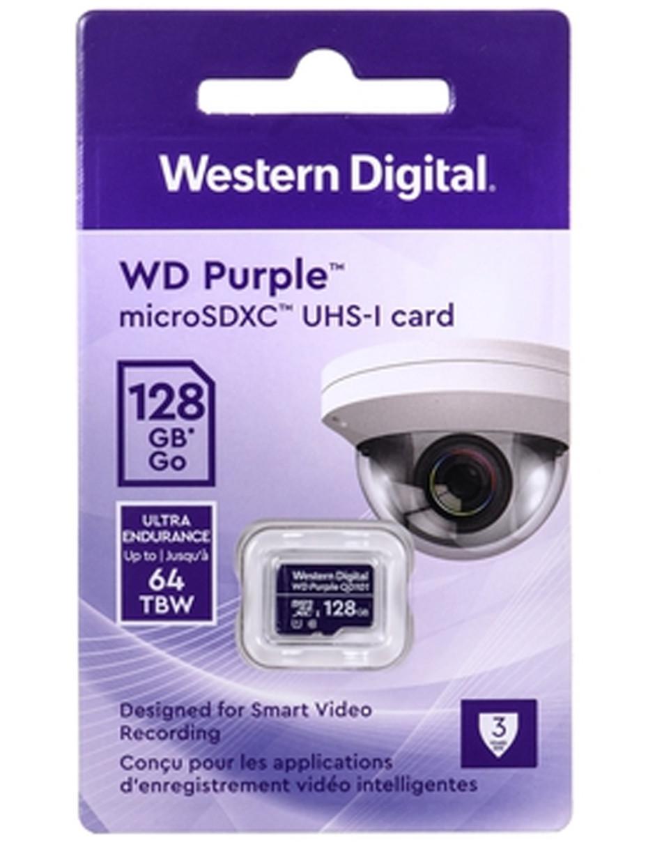 Memoria Micro SD 128GB Purple Videovigilancia WDD128G1P0C 3