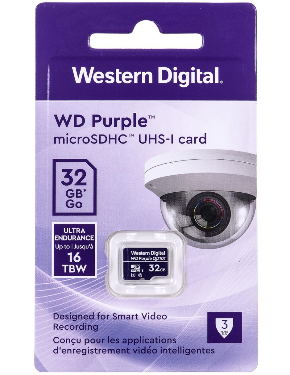 Memoria Micro SD 32GB Purple Videovigilancia WDD032G1P0C 3