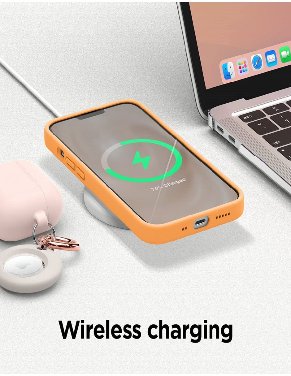 FUNDA PARA IPHONE, SIN TAMAÑO, NARANJA