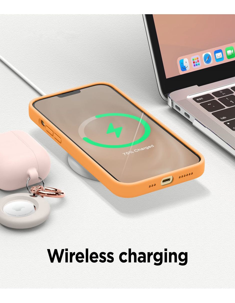 FUNDA PARA IPHONE, SIN TAMAÑO, NARANJA