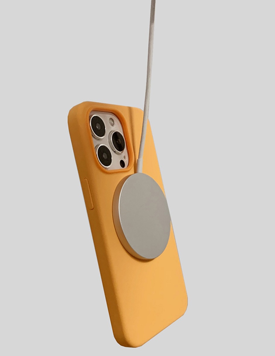 FUNDA PARA IPHONE, SIN TAMAÑO, NARANJA