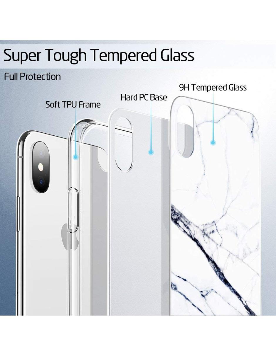 Funda Mimic para iPhone Xs Max cristal marmol 2
