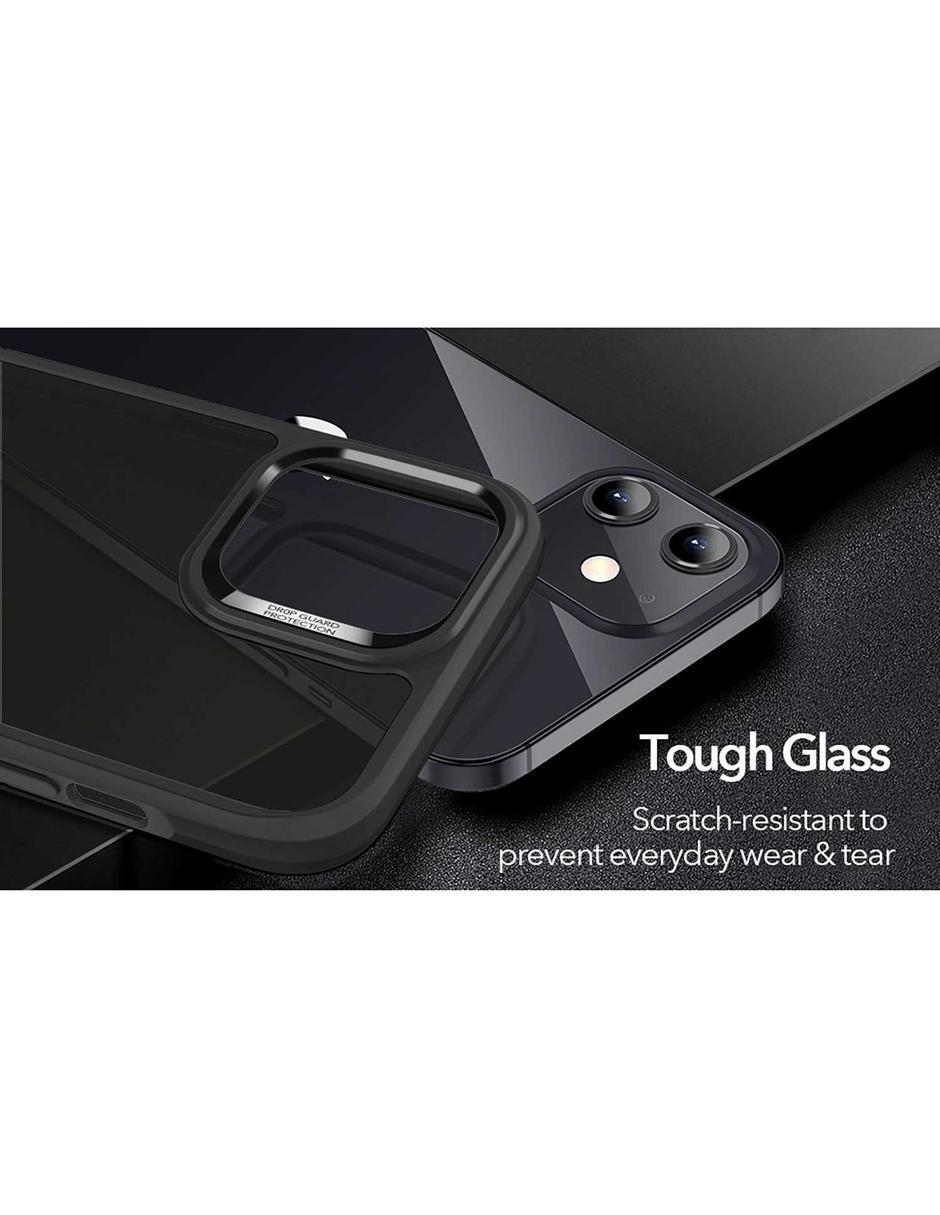 Funda Mimic para iPhone 12 Mini respaldo de cristal 8