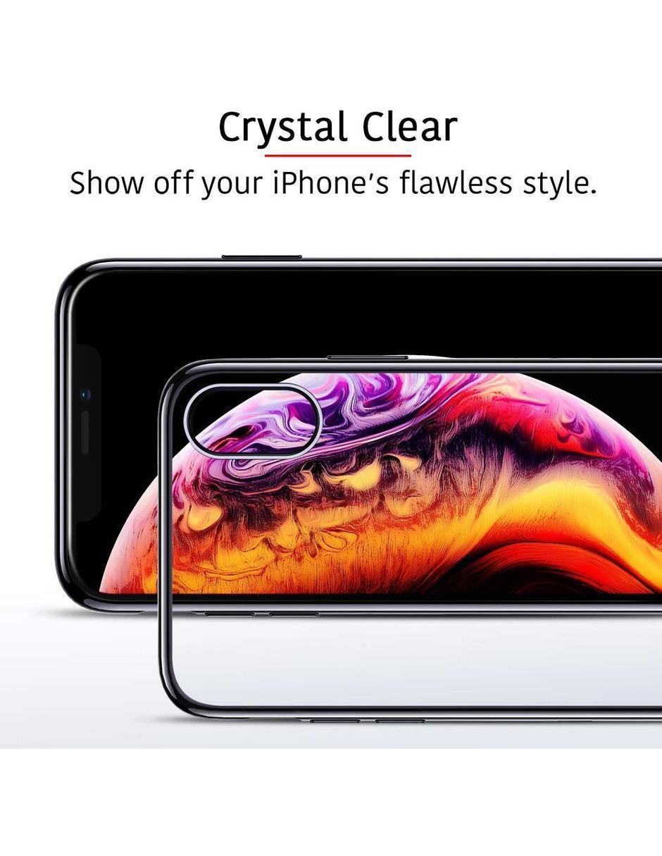 Funda Essential Slim delgada para iPhone XS Max borde 2