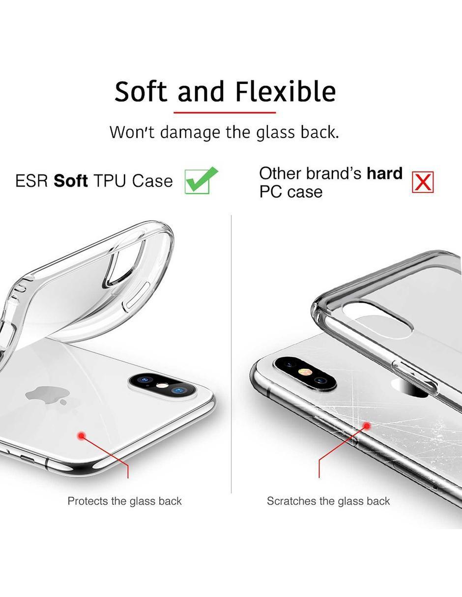 Funda Essential Zero Ultra delgada para iPhone Xs iPhone X 4
