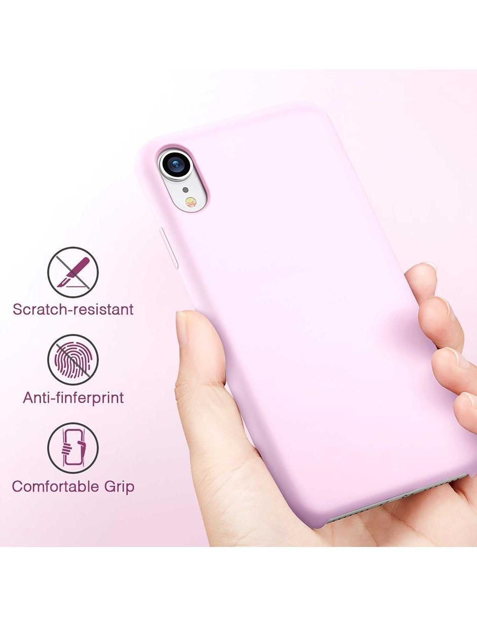 Esr. Funda ESR Air Guard para iPhone XR Transparente Rosa