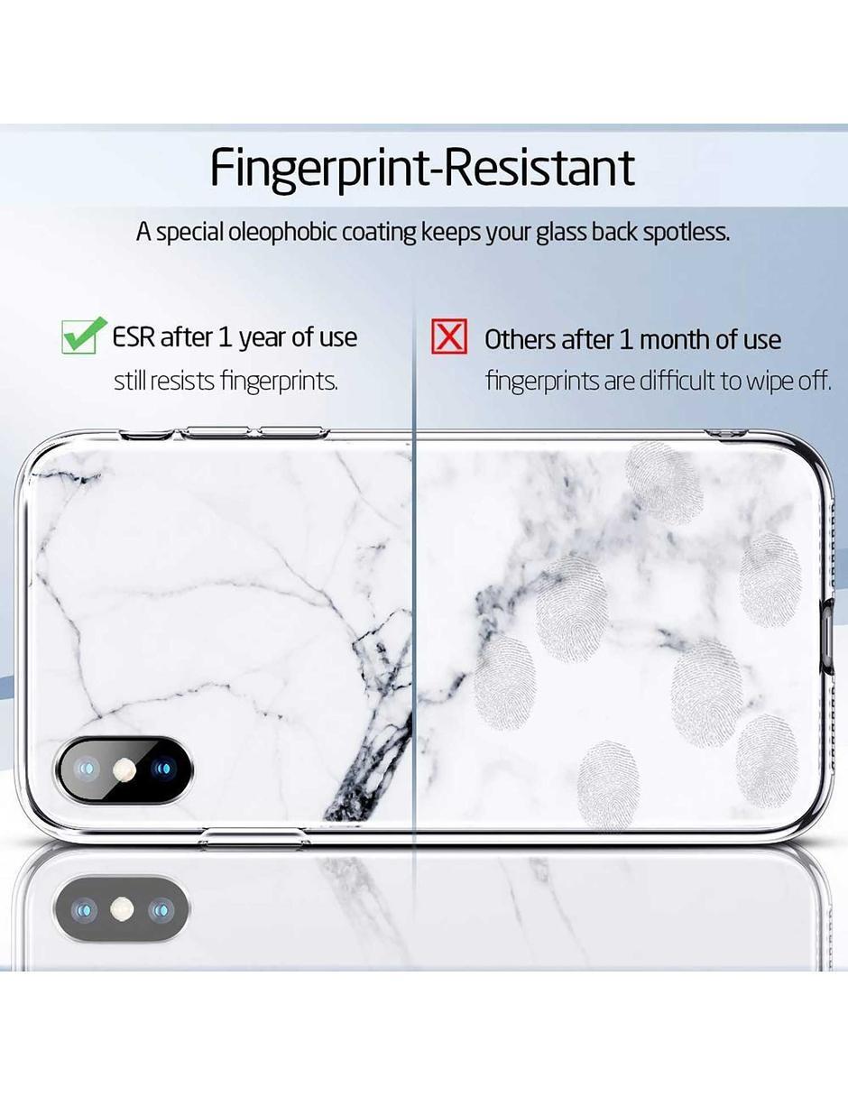 Funda Mimic para iPhone X y Xs cristal marmol 8