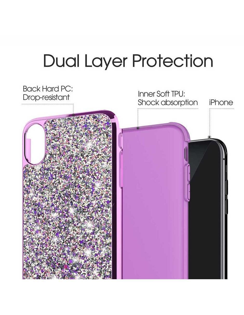 Funda Diamond compatible para iPhone Xs y X 2