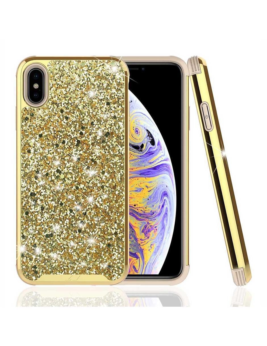 Funda ZV Diamond para iPhone XS Oro 4