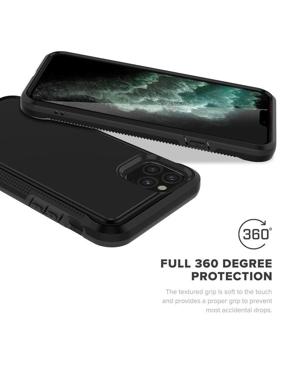 Funda Ion para iPhone 11 Pro Max con mica cristal 3
