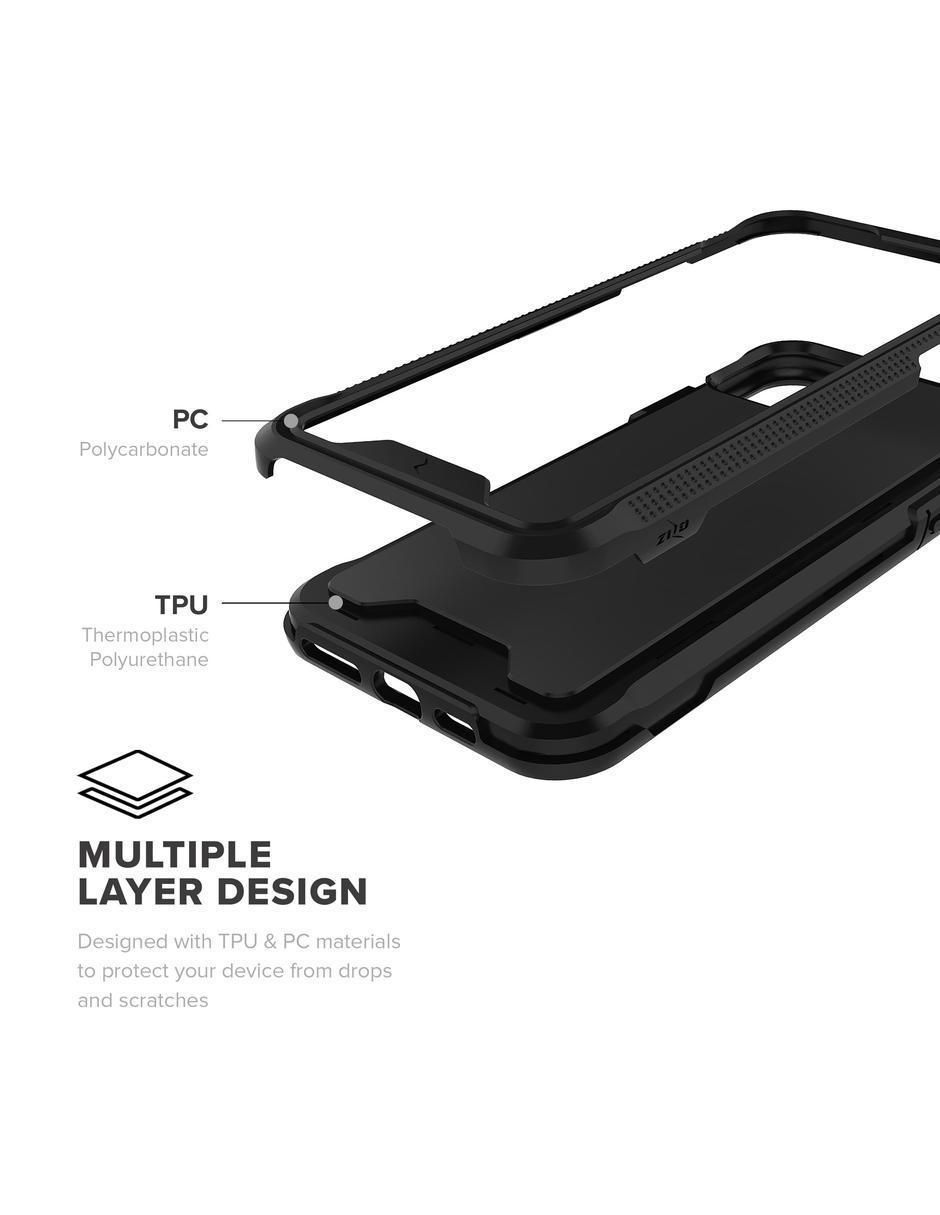 Funda Ion para iPhone 11 Pro Max con mica cristal 5