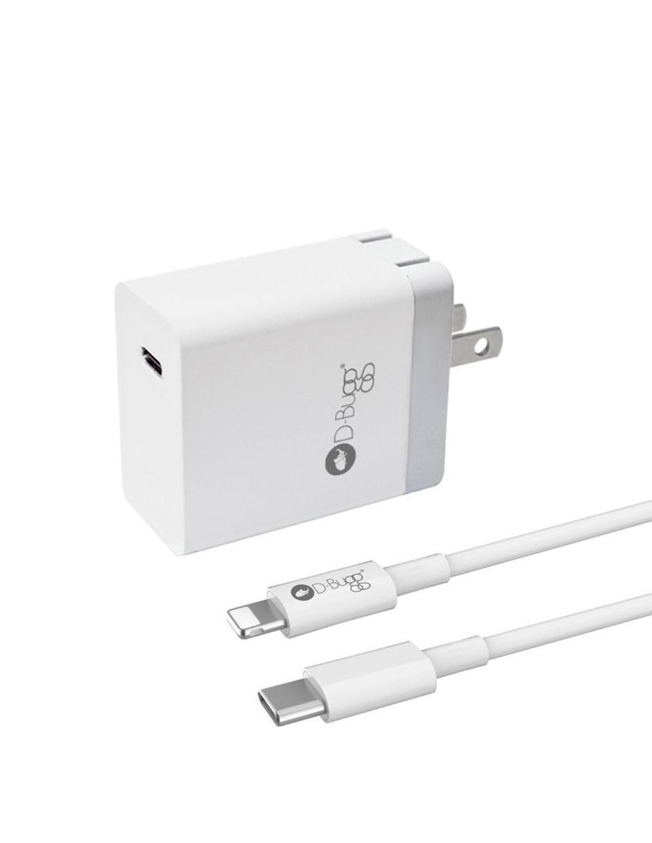 Cargador de pared Tipo C con Cable Tipo C a Lightning 3