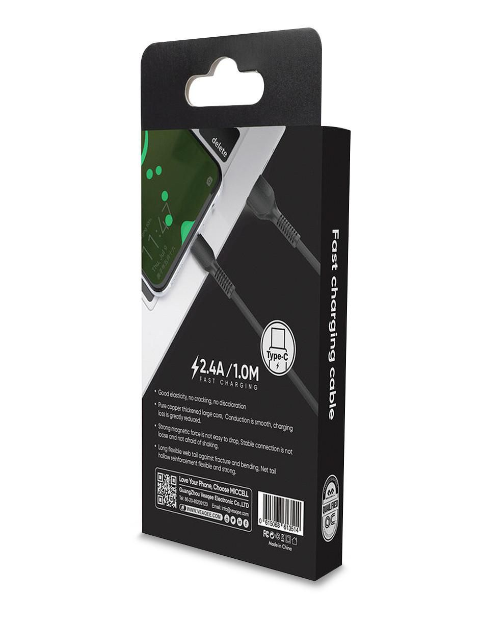 Cable C Miccel tipo USB y tipo C de 1 m