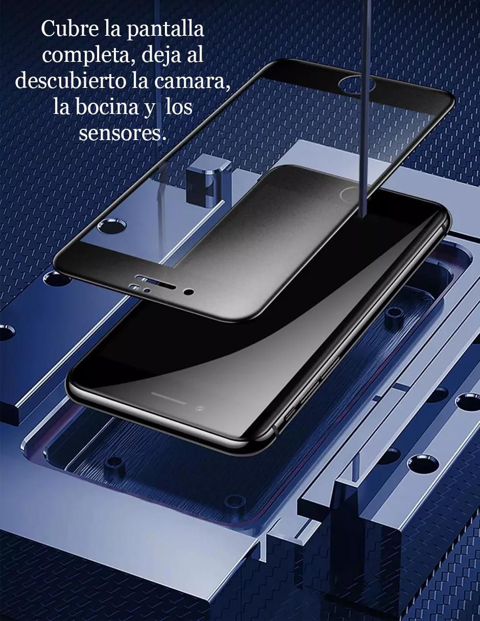 Set 3 Micas para iPhone SE 2020 cristal templado 3