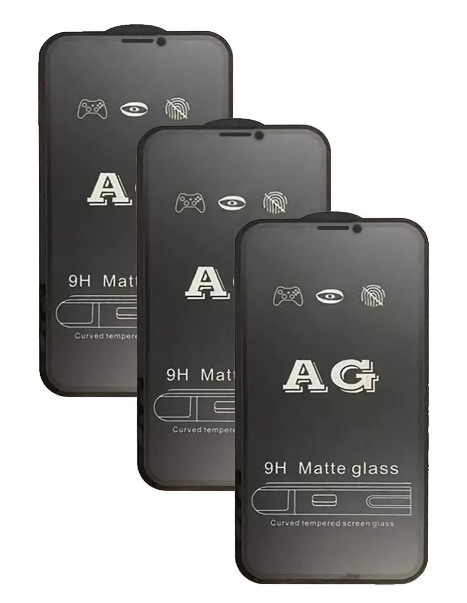 Set 3 Micas para iPhone 12 Pro Max Gadget Collection Mx cristal