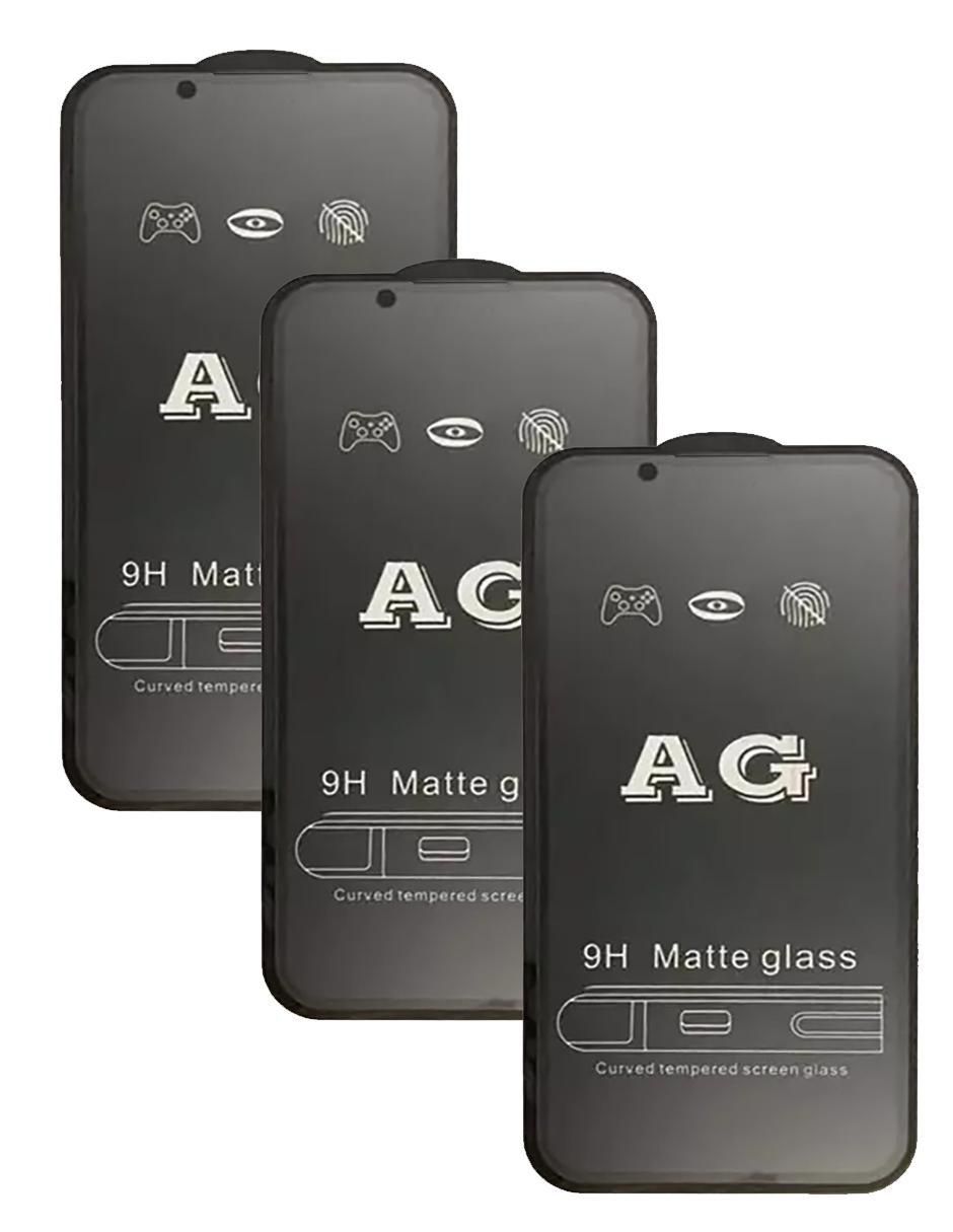 Set 3 Micas para iPhone 13 Pro Max Gadget Collection Mx cristal templado