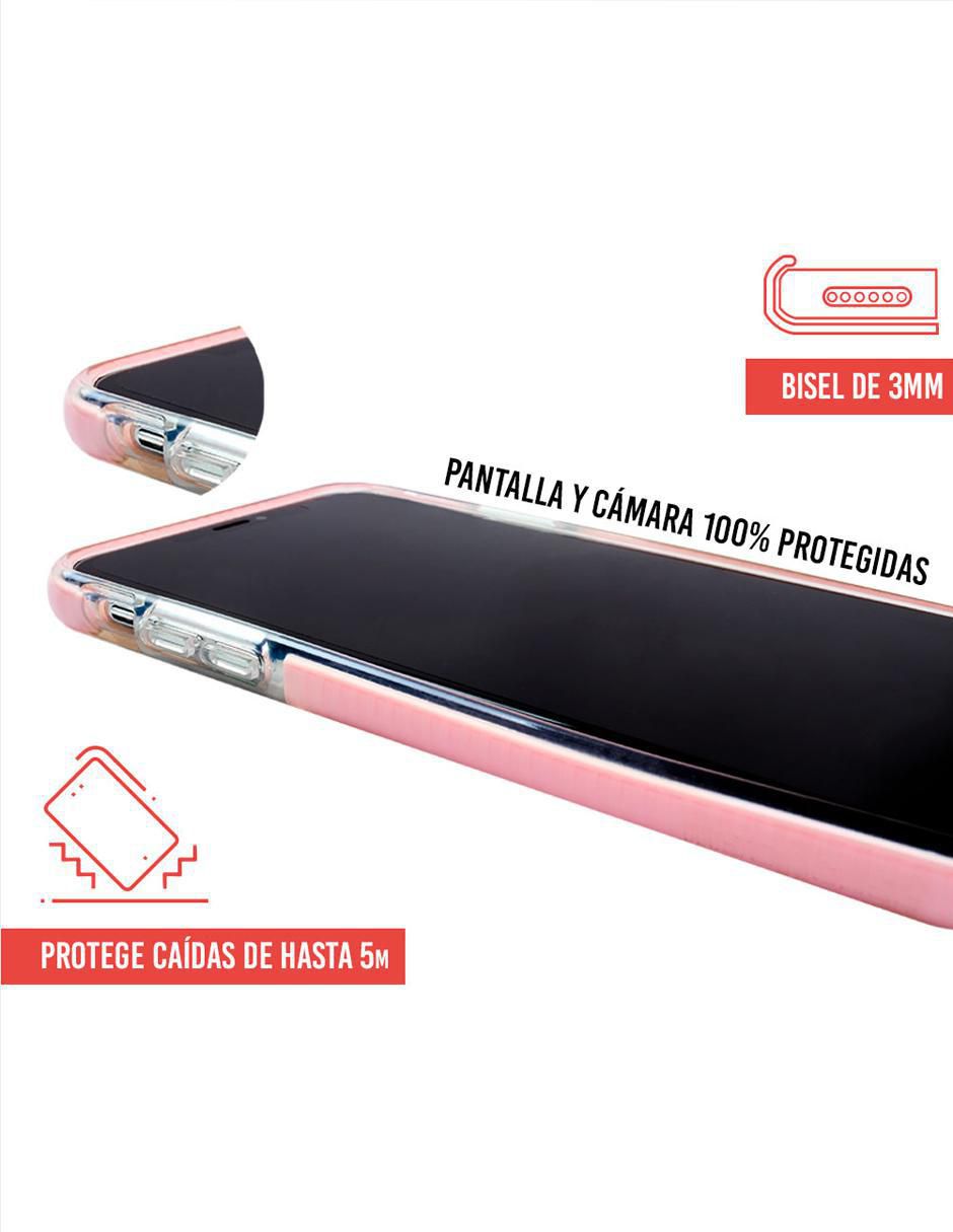 Funda para iPhone 8 Tecnología Ultra Impacto Color Rojo InstaCase  Antigolpes Uso Rudo