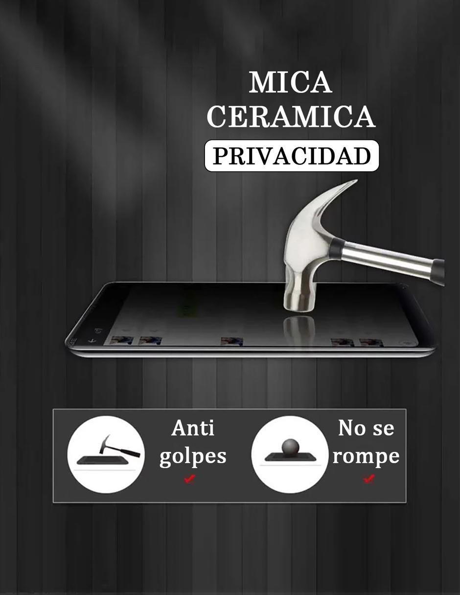 Mica para iPhone 13 Pro de plástico y vidrio 3