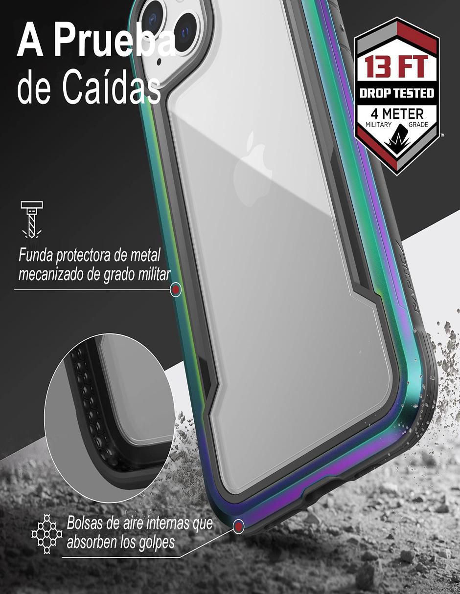 Funda para iPhone 13 Pro Raptic Shield de aluminio 4