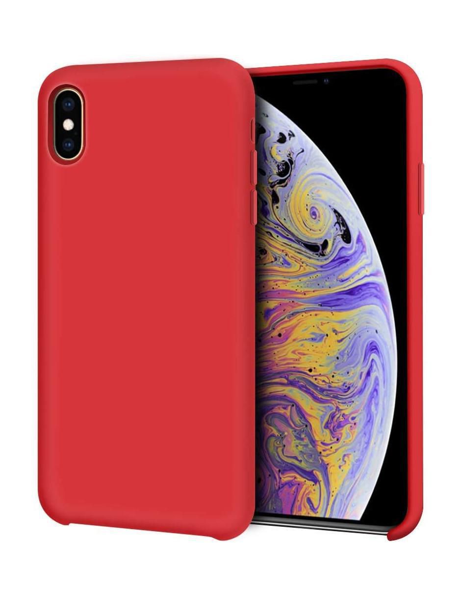 Funda para iPhone X y XS Liquid Silicone de TPU + Cable Lightning 2