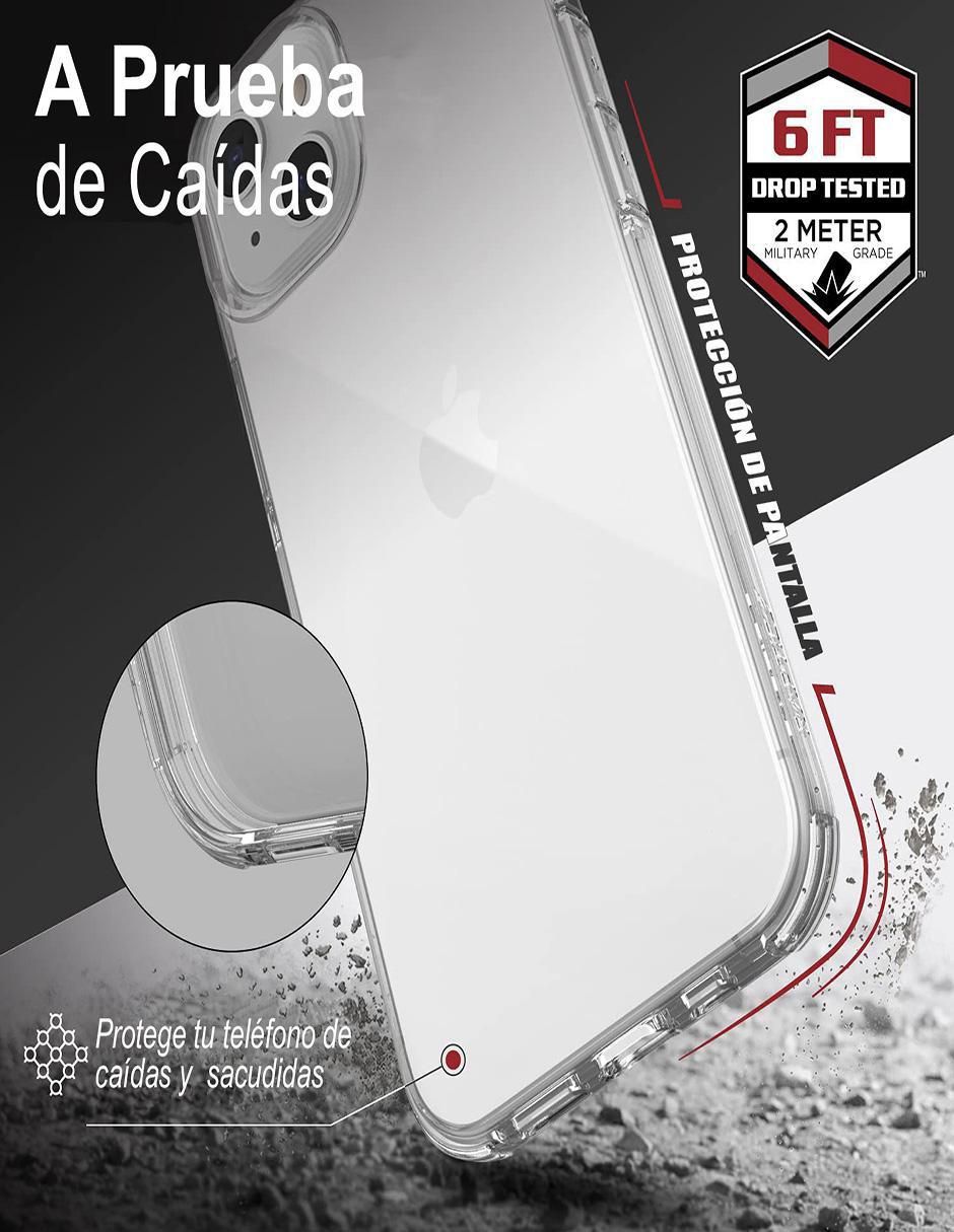 Funda para iPhone 12 y 12 Pro Clear de policarbonato 9