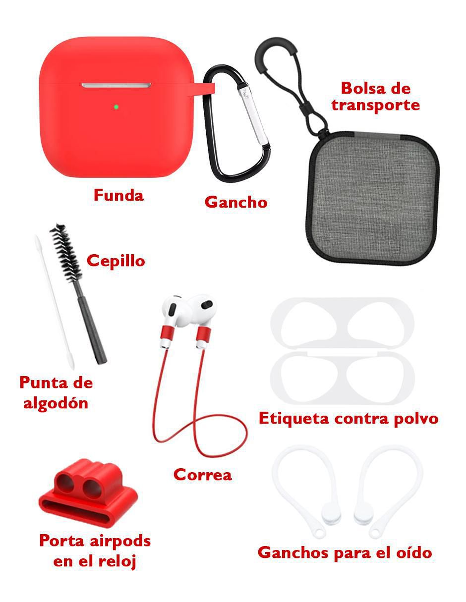 Funda para Airpoods 3ª generación 4