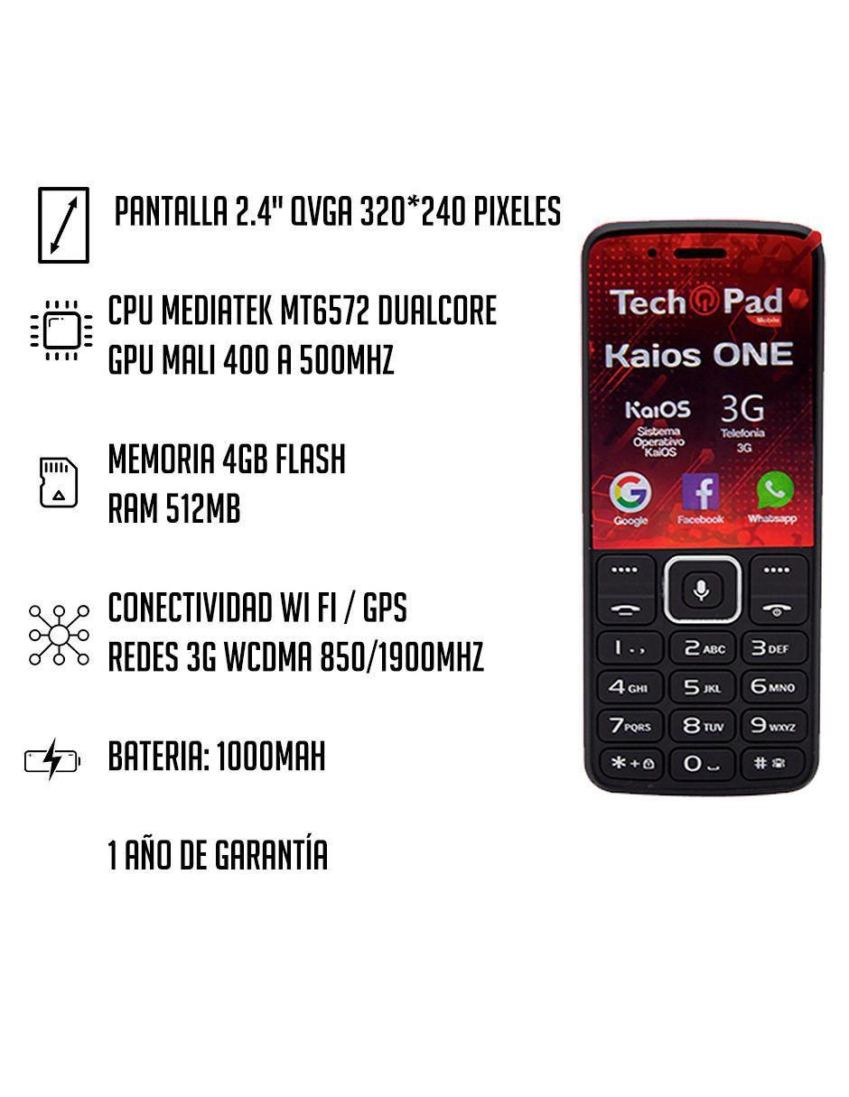 Kaios One 3G FWVGA 3 pulgadas 3