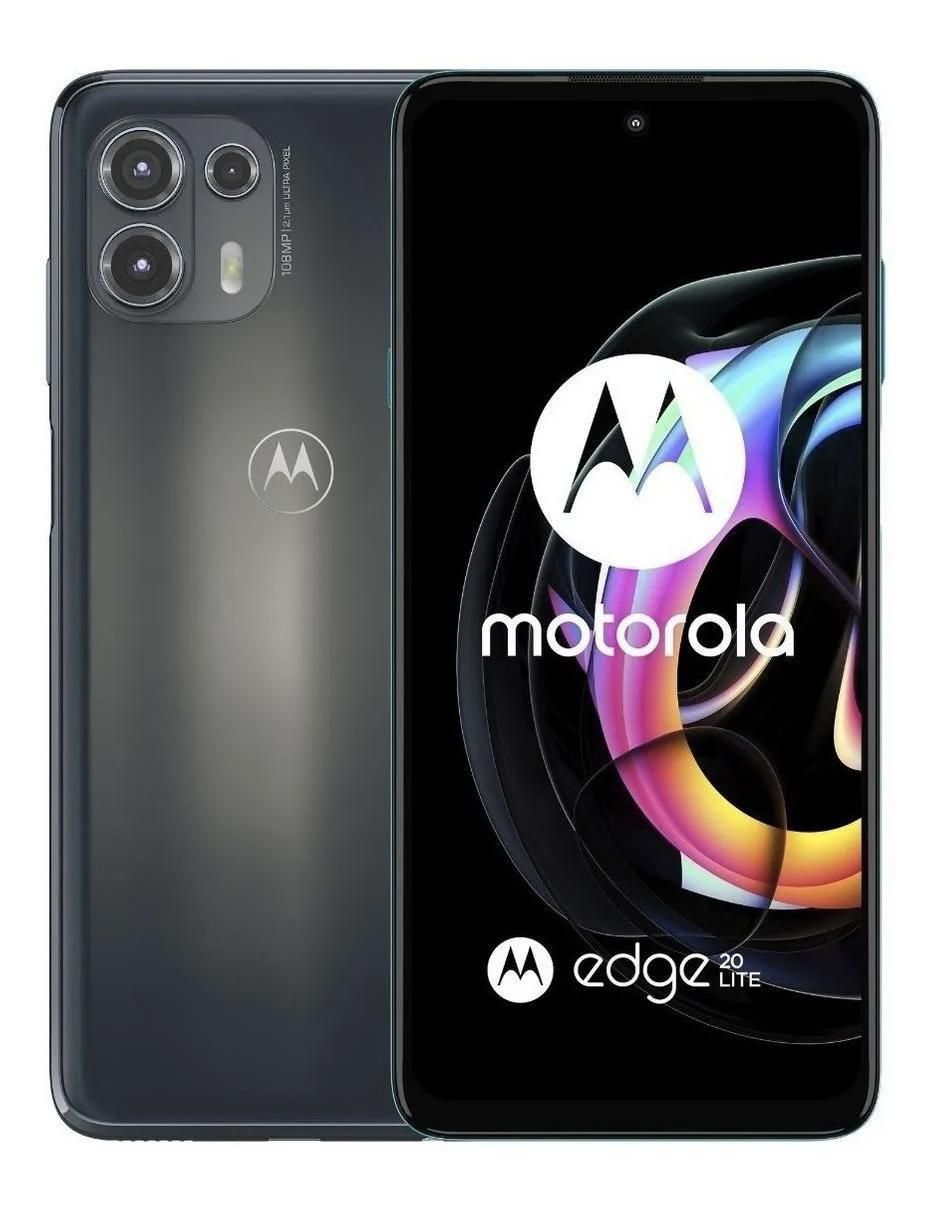 Moto Edge 20 Lite Gris OLED 6.7 pulgadas 1