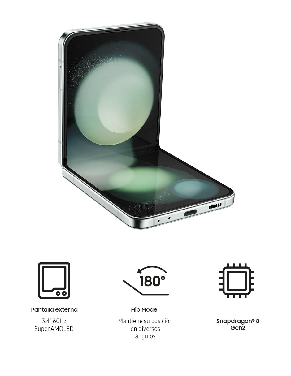 Galaxy Z Flip5 Dynamic AMOLED 2X 6.7 pulgadas 11