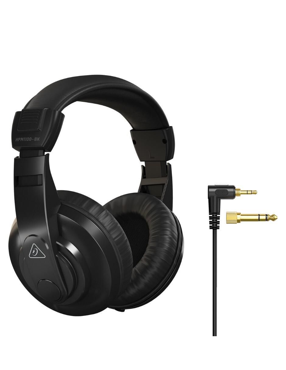 Audífonos Over-Ear Hpm1100-Bk alámbricos Audífonos Over-Ear Hpm1100-Bk alámbricos