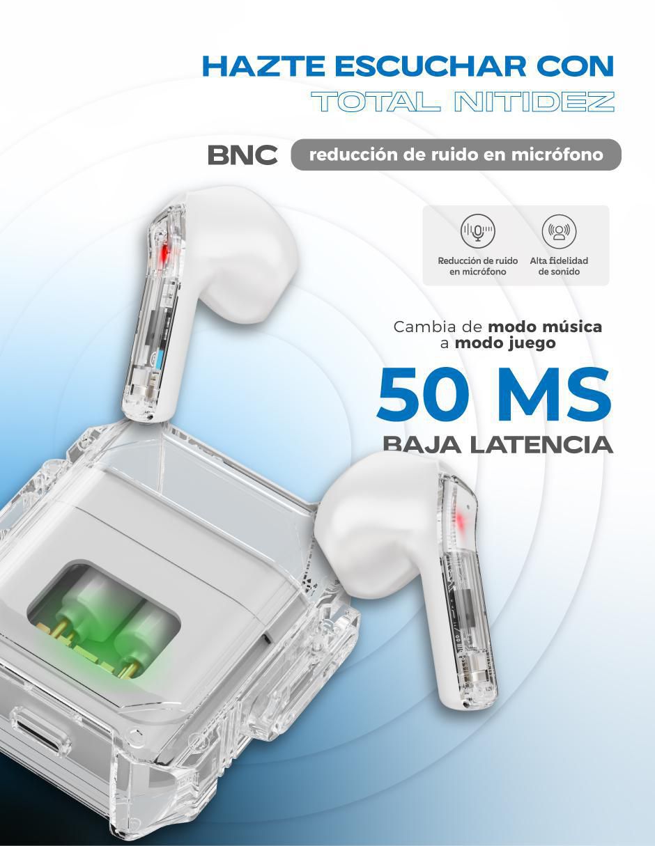 Audífonos True Wireless inalámbricos 7