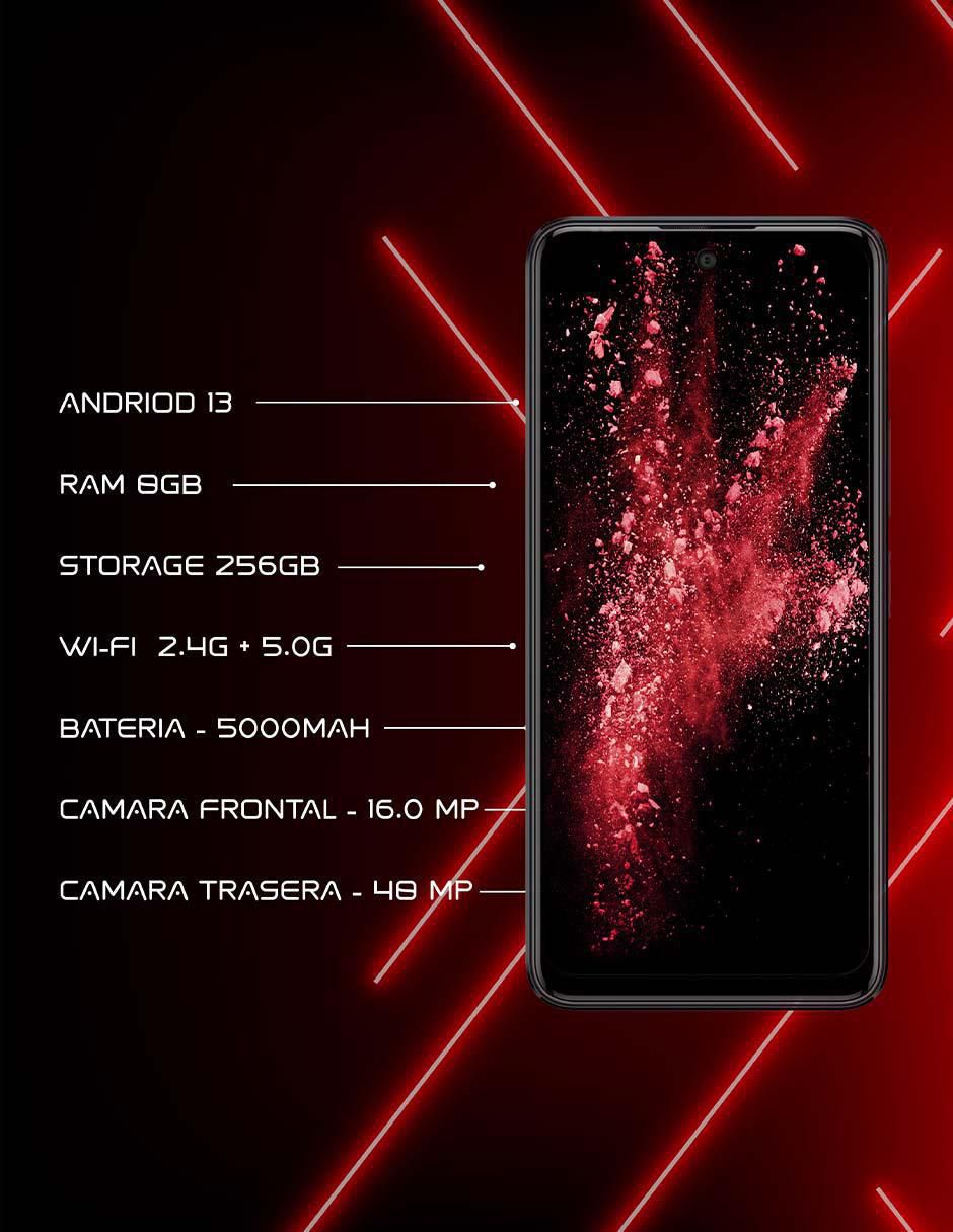 Q6 LCD IPS 6.8 pulgadas 2