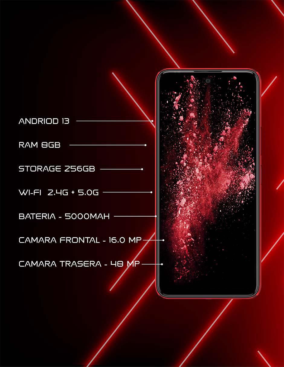 Q6 LCD IPS 6.8 pulgadas 2