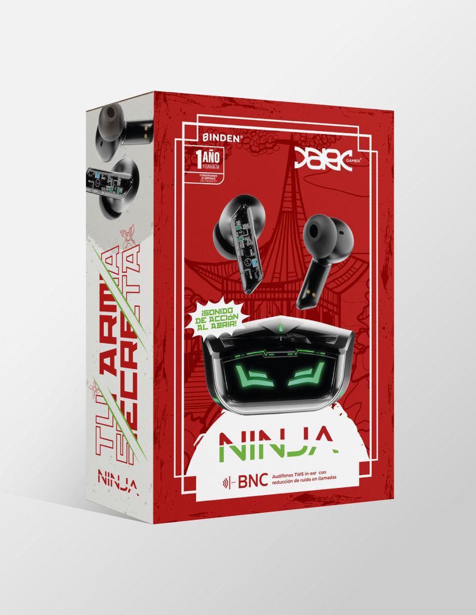 Audífonos In-Ear Dark Ninja inalámbricos con cancelación de ruido 6