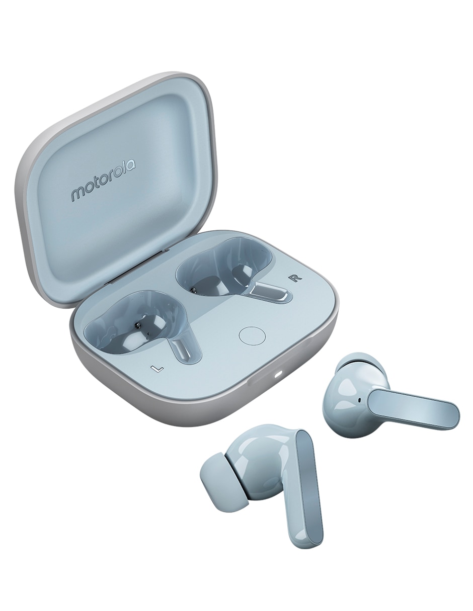 MOTOROLA BUDS, AZUL CLARO