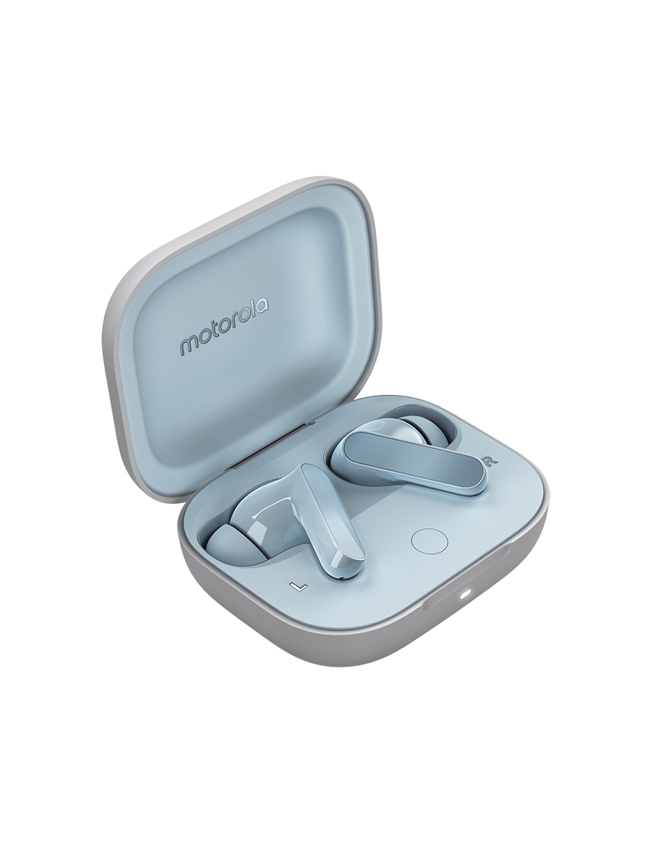 MOTOROLA BUDS, AZUL CLARO