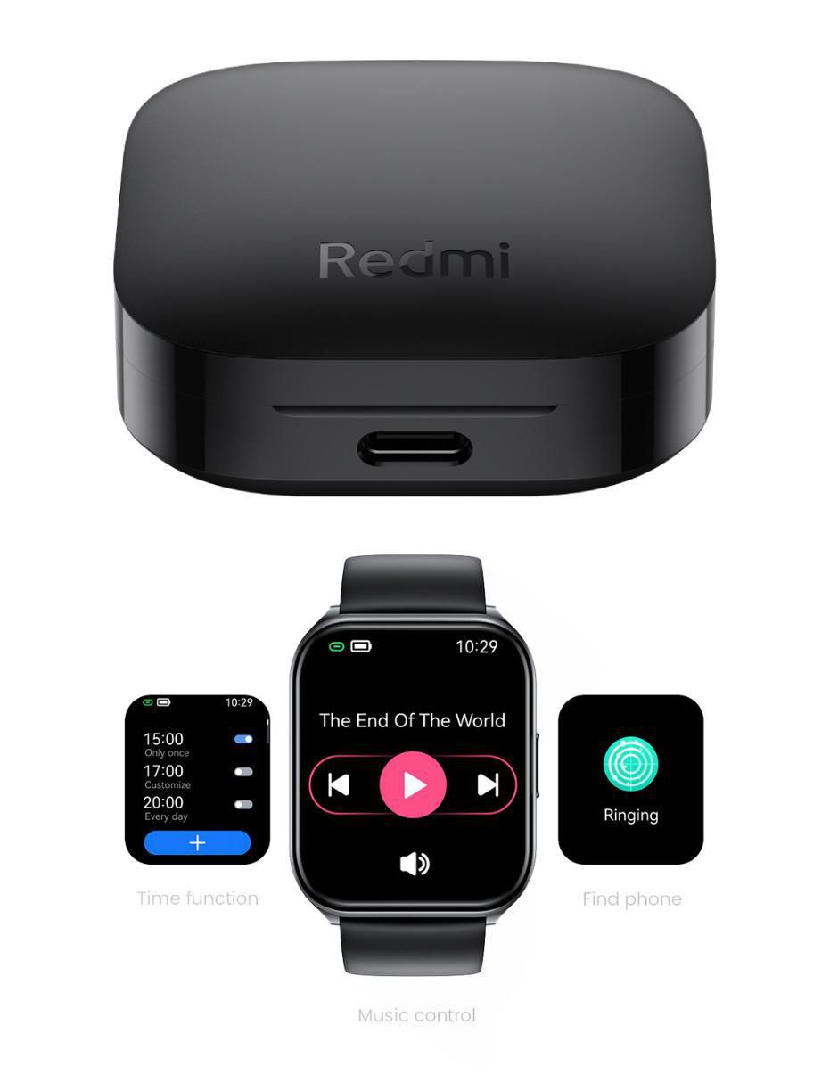 Audífonos True Wireless Redmi Buds 6 Active inalámbricos con cancelación de ruido 4