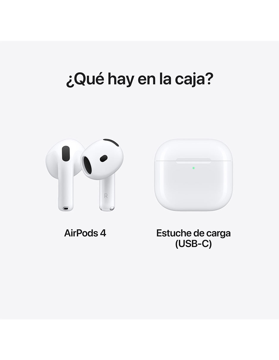 AirPods 4 inalámbricos 5