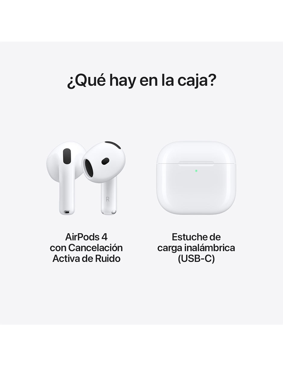 AirPods 4 inalámbricos con cancelación de ruido 5