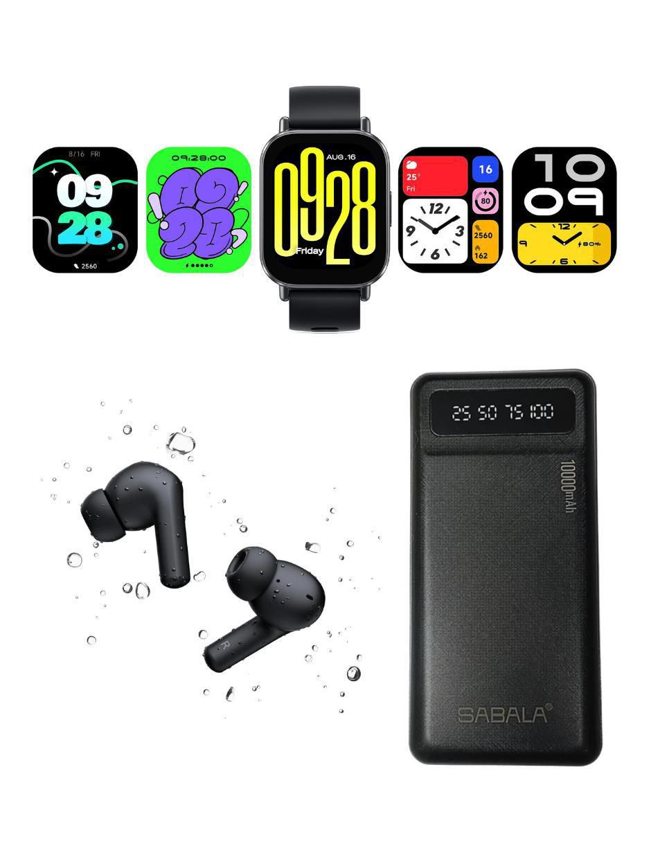 Kit smartwatch Redmi Watch 5 Active unisex con GPS 2
