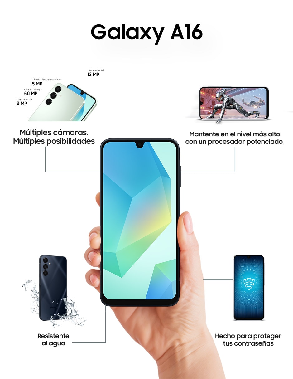 Galaxy A16 Super AMOLED 6.7 pulgadas 3