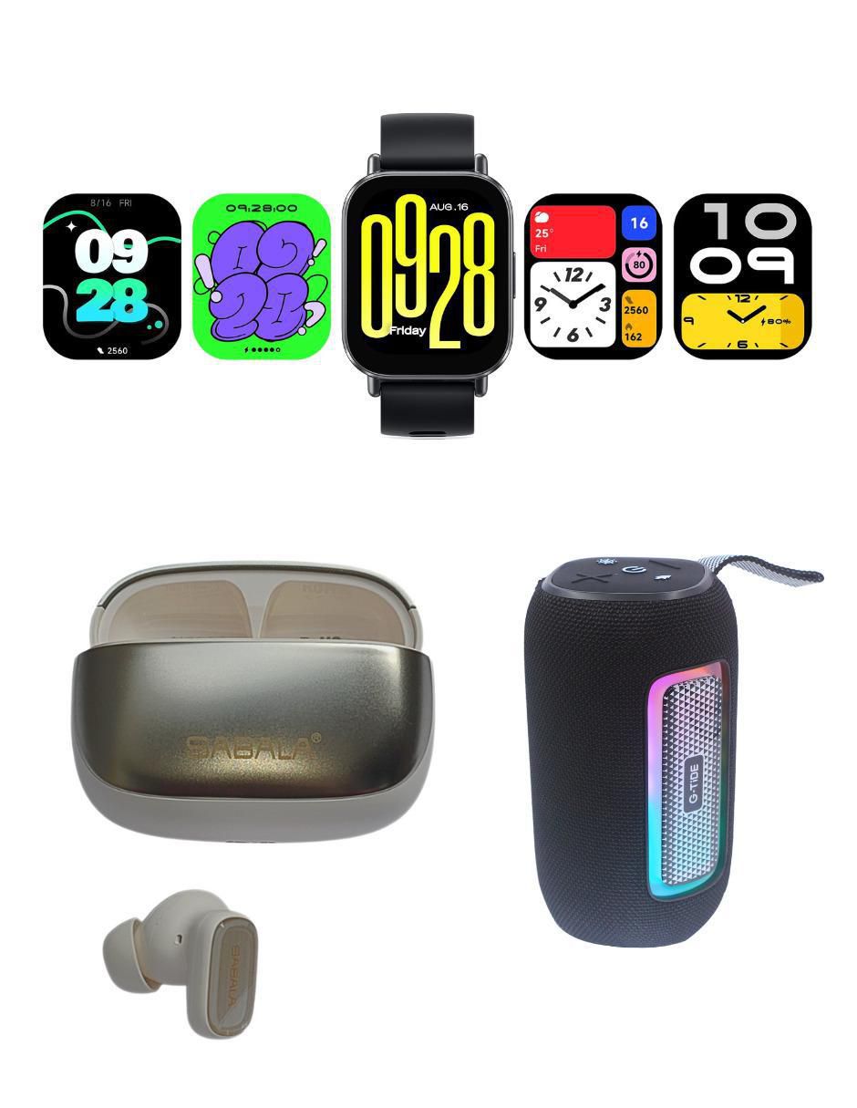 Kit smartwatch Redmi Watch 5 Active unisex 2
