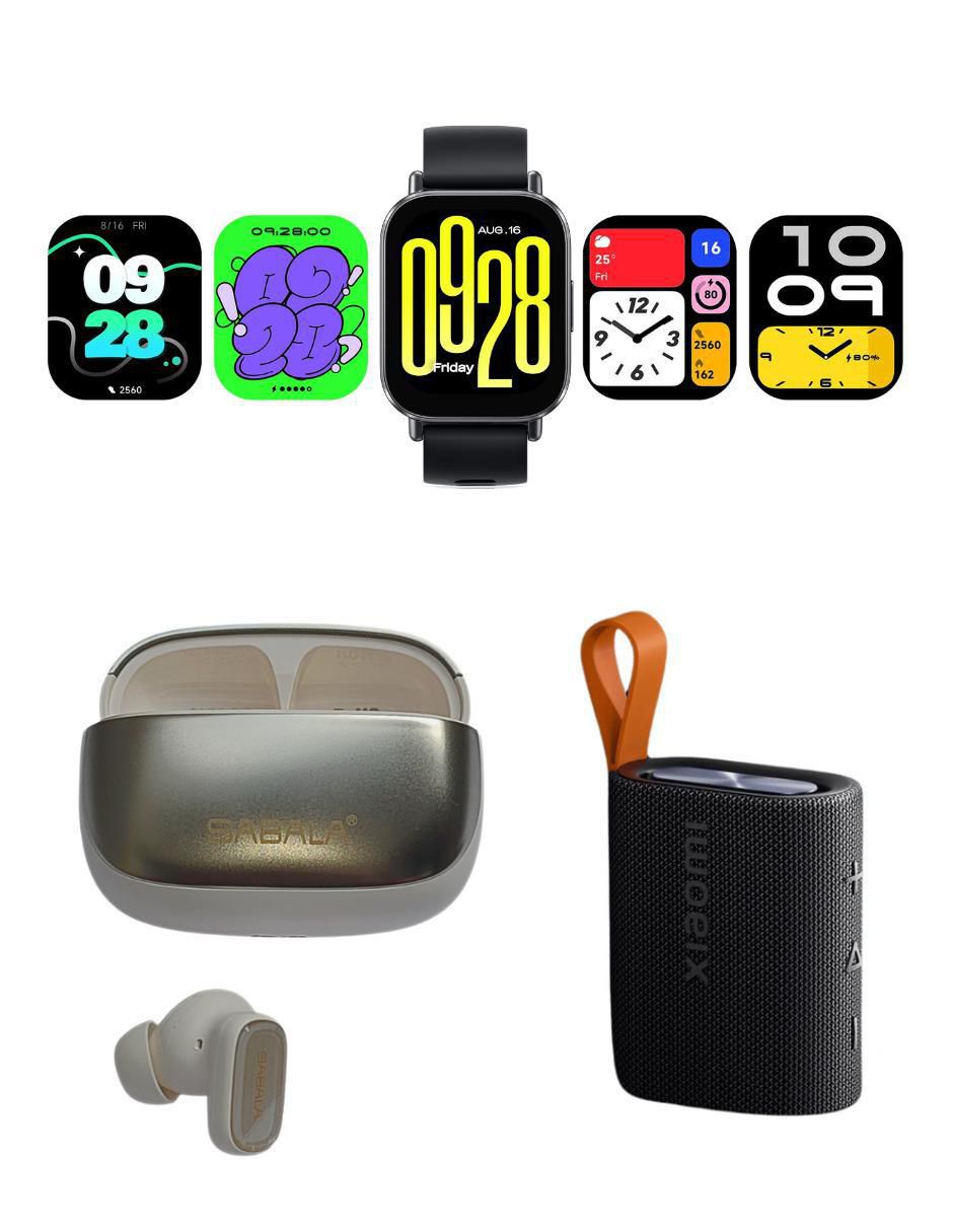 Kit smartwatch Redmi Watch 5 Active unisex 2